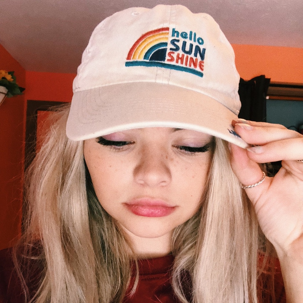 Life Is Good Rainbow Hat